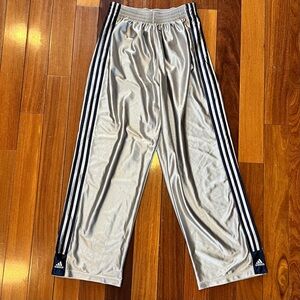 Adidas Silver Tear Away Track Pants